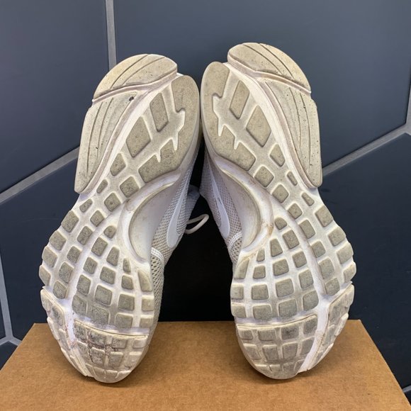 ~Used W/O Box! Womens Nike Air Presto White Flyknit Lace up Trainer Sneaker Size - Picture 5 of 6